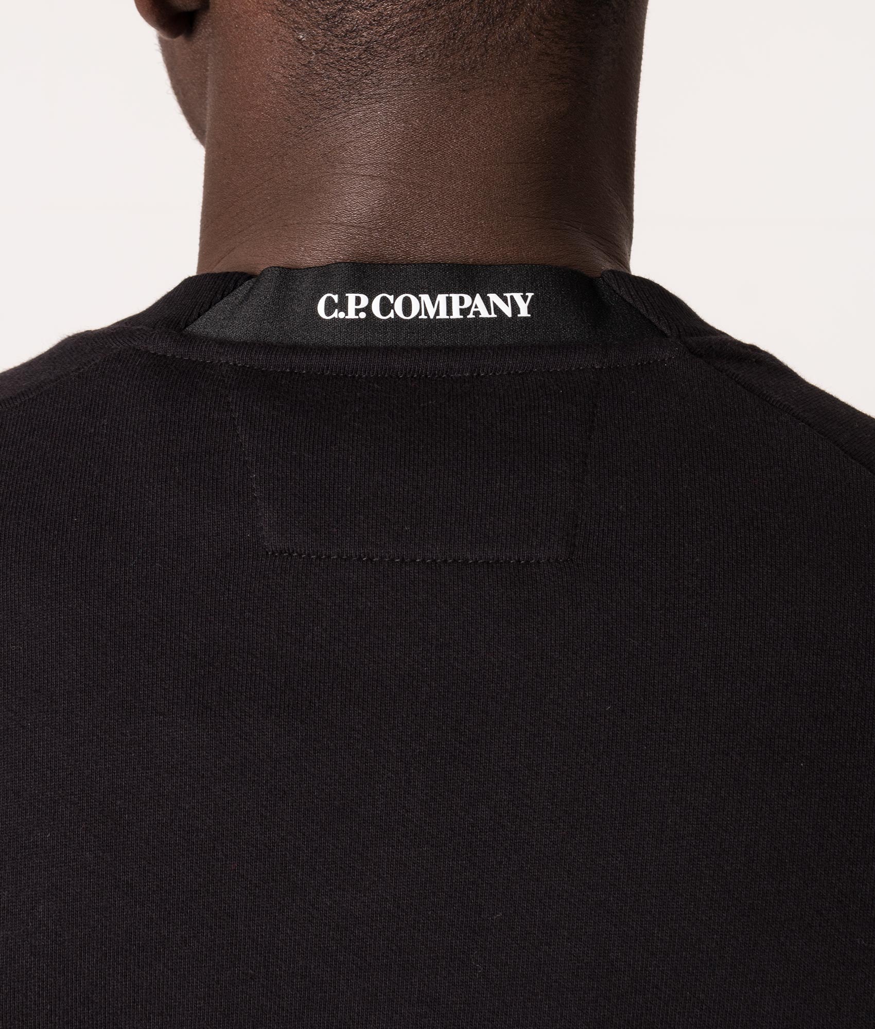 Diagonal-Raised-Fleece-Sweatshirt-Black-C.P.-Company-EQVVS