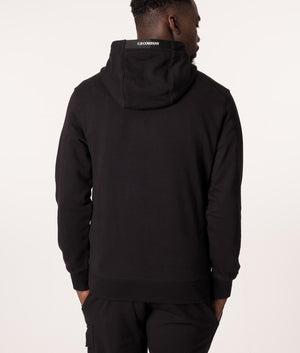 Diagonal-Raised-Fleece-Hoodie-Black-C.P.-Company-EQVVS