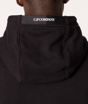 Diagonal-Raised-Fleece-Hoodie-Black-C.P.-Company-EQVVS