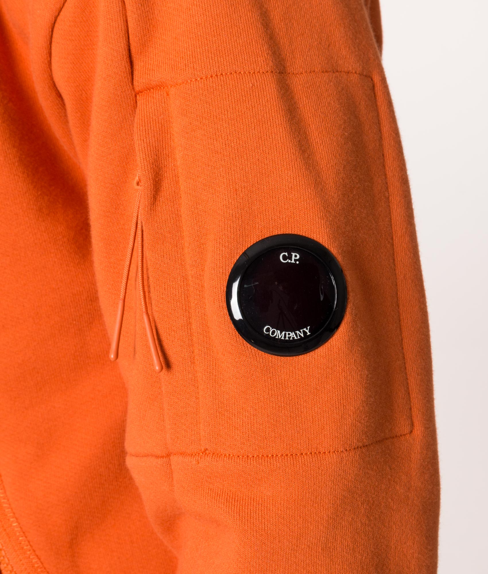 Quarter-Zip-Diagonal-Raised-Fleece-Sweatshirt-Harvest-Pumpkin-C.P.-Company-EQVVS