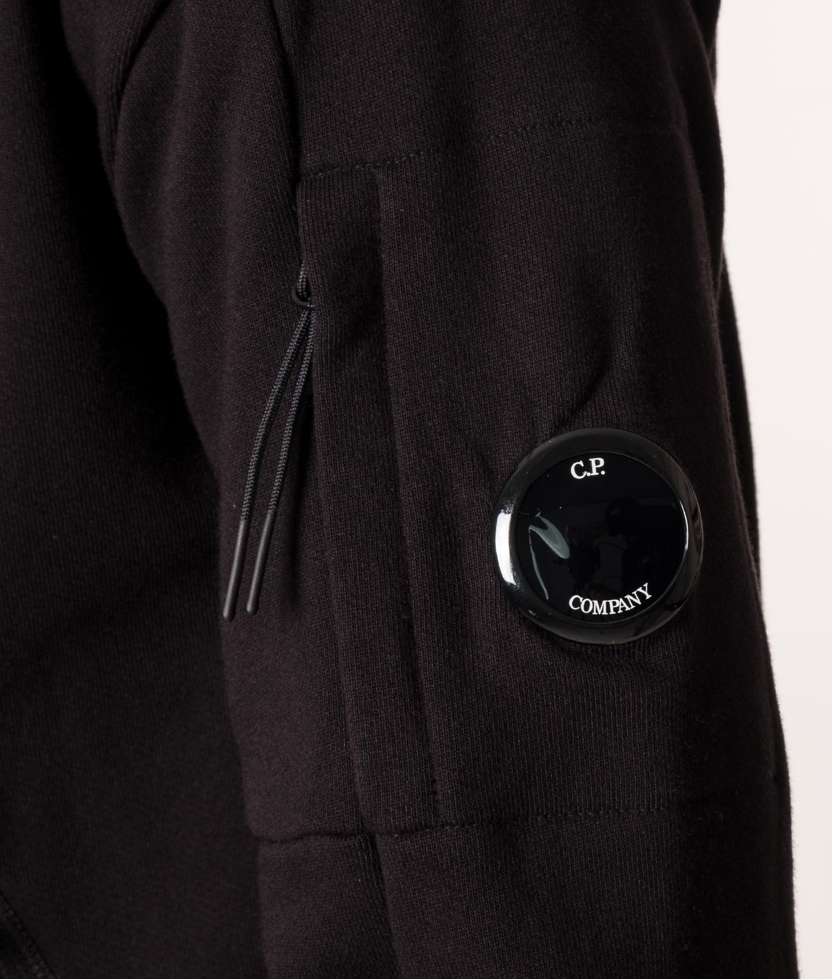 Quarter-Zip-Diagonal-Raised-Fleece-Sweatshirt-Black-C.P.-Company-EQVVS
