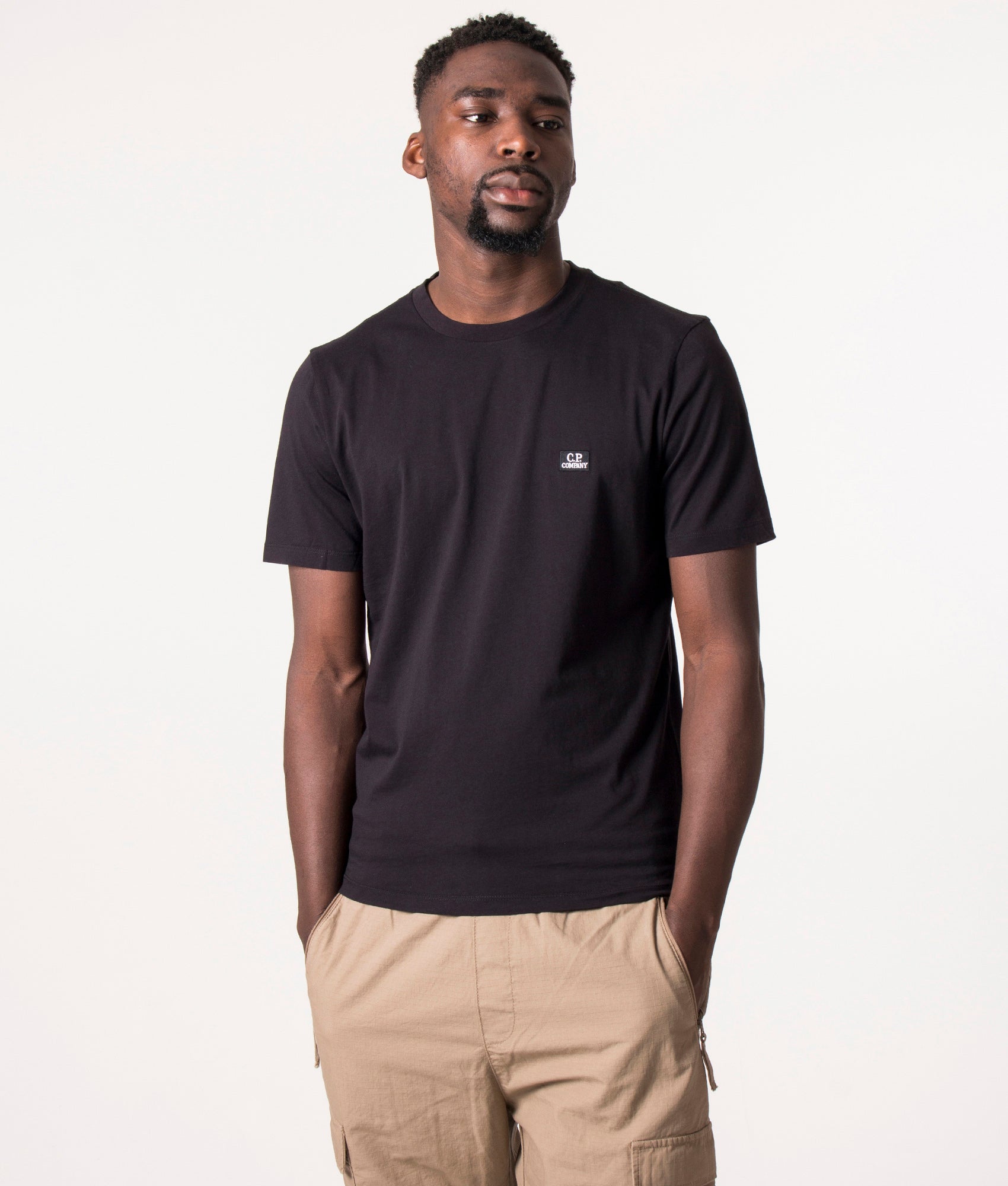 30/1-Jersey-T-Shirt-Black-C.P.-Company-EQVVS
