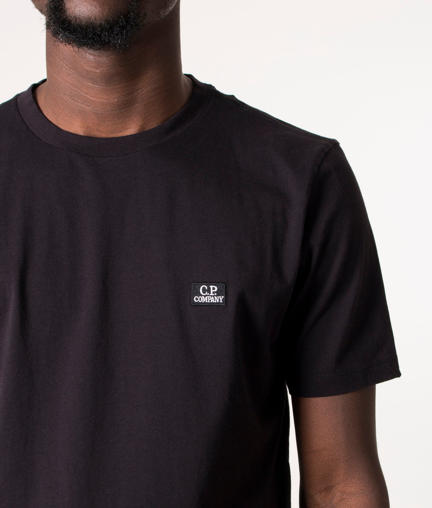 30/1-Jersey-T-Shirt-Black-C.P.-Company-EQVVS