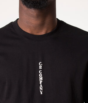 Relaxed-Fit-30/1-Vertical-Logo-T-Shirt-Black-C.P.-Company-EQVVS