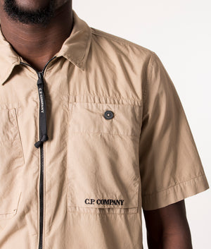 Zip-Through-Short-Sleeve-Rip-Stop-Shirt-Cobblestone-C.P.-Company-EQVVS