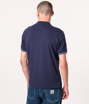 Tacting-Piquet-Logo-Polo-Shirt-Medieval-Blue-C.P.-Company-EQVVS