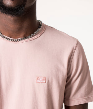 Tacting-Piquet-Logo-T-Shirt-Pale-Mauve-C.P.-Company-EQVVS