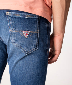 Skinny Fit Miami Jeans Carry Mid GUESS EQVVS - Main Image