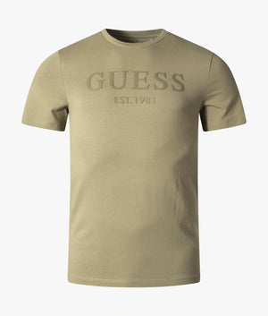 Gammy-Short-Sleeve-Logo-T-Shirt-Desert-Green-GUESS-EQVVS