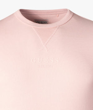 Braulio-Crew-Neck-Fleece-Blush-Cotton-GUESS-EQVVS