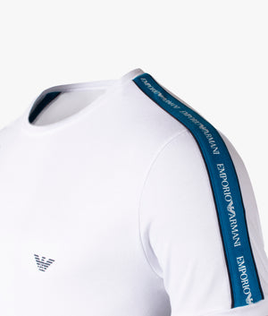 Loungewear-T-Shirt-White-Emporio-Armani-EQVVS