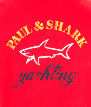 Large-Arm-Patch-Logo-Sweatshirt-Red-Paul&Shark-EQVVS