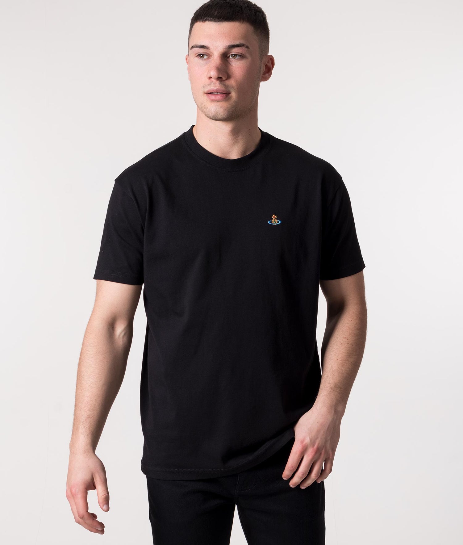 Classic Multicolour Orb T-shirt Black | Vivienne Westwood