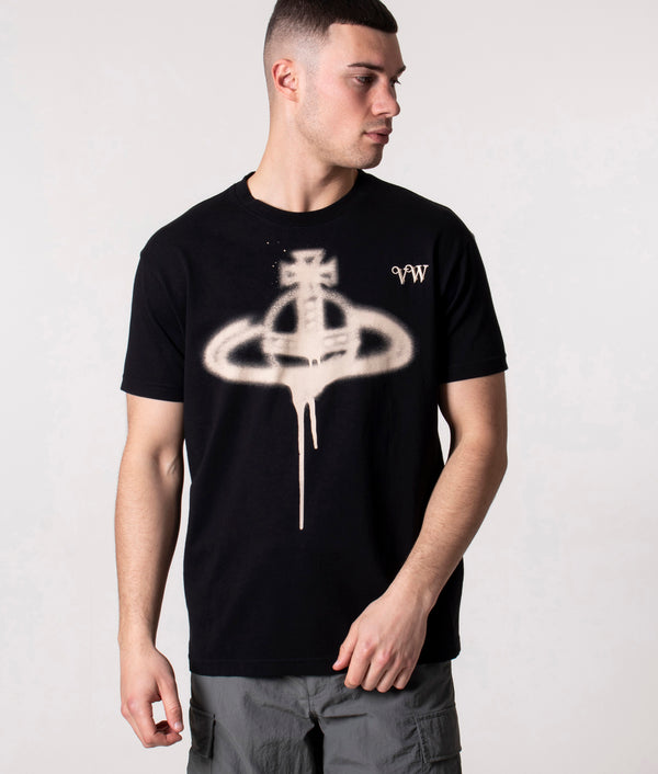 トップス Vivienne Westwood - graffiti UK t Vivienne Westwood Graffiti T-Shirt - Men | 3G01001FMJ006EO332
