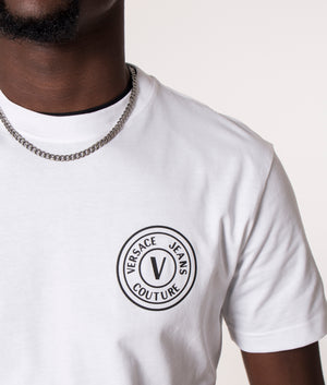 Slim-Fit-V-Emblem-Logo-T-Shirt-White-Versace-Jeans-Couture-EQVVS