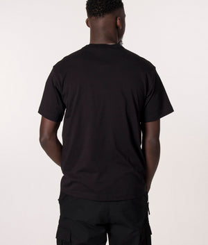 New-V-Emblem-Logo-T-Shirt-Black/Gold-Versace-Jeans-Couture-EQVVS