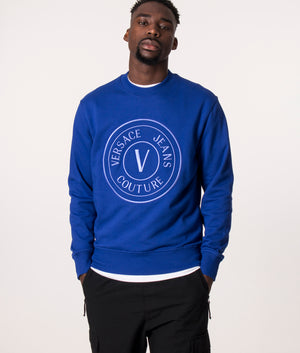 Embroidered-3D-V-Emblem-Logo-Sweatshirt-Klein-Versace-Jeans-Couture-EQVVS
