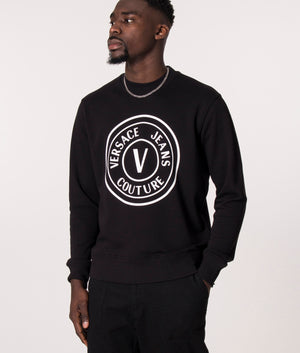 Large-Rubber-V-Emblem-Sweatshirt-Black-Versace-Jeans-Couture-EQVVS