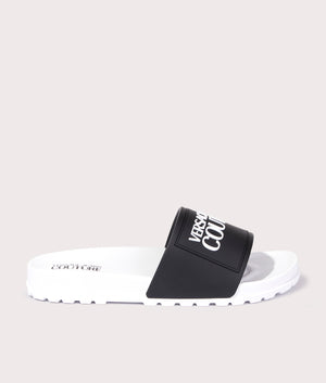 Fondo-Logo-Sliders-Black/White-Versace-Jeans-Couture-EQVVS