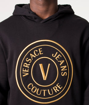 3D-Embroidered-V-Emblem-Logo-Hoodie-Black/Gold-Versace-Jeans-Couture-EQVVS