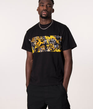 Couture-Logo-Baroque-T-Shirt-Black/Gold-Versace-Jeans-Couture-EQVVS