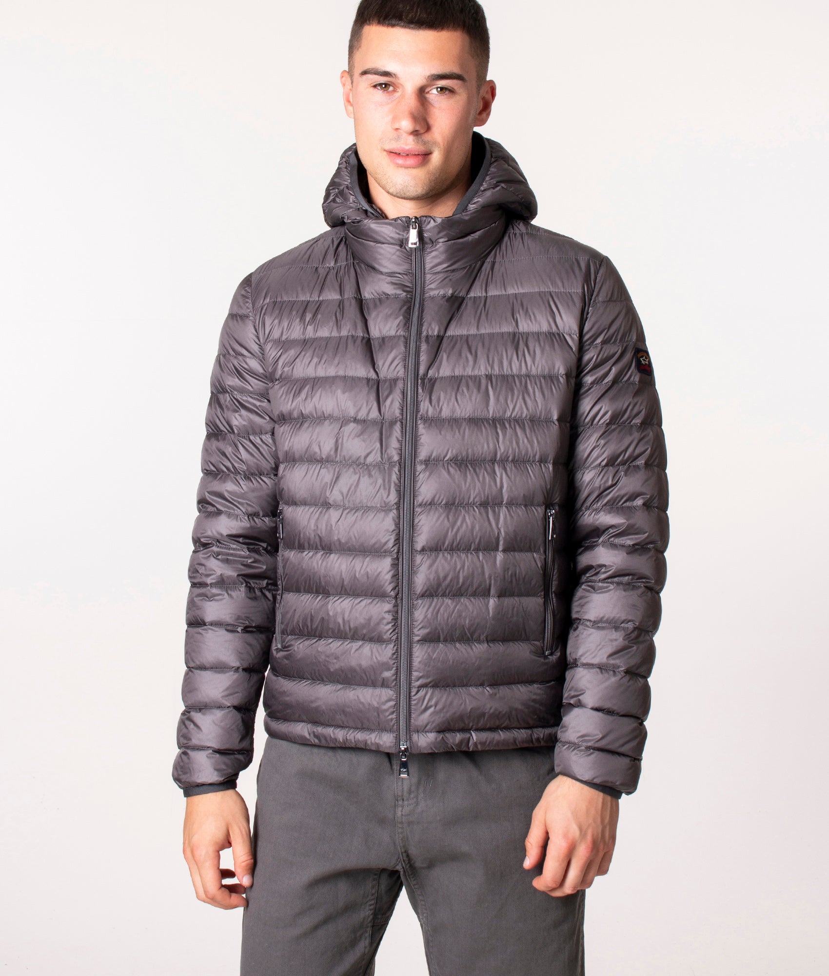 Ultralight-Down-Jacket-Grey-Paul-&-Shark-EQVVS