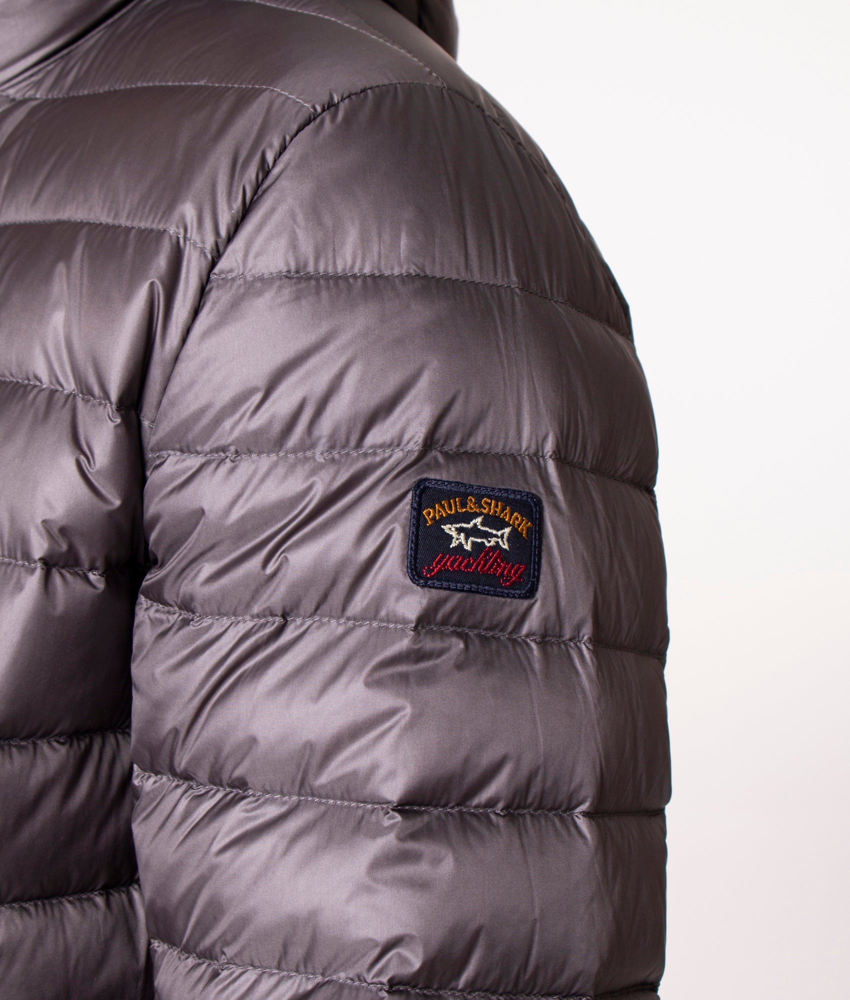 Ultralight Down Jacket Grey Paul Shark EQVVS