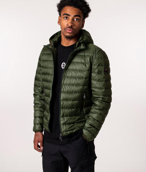 Ultralight Down Jacket Dark Green Paul Shark EQVVS
