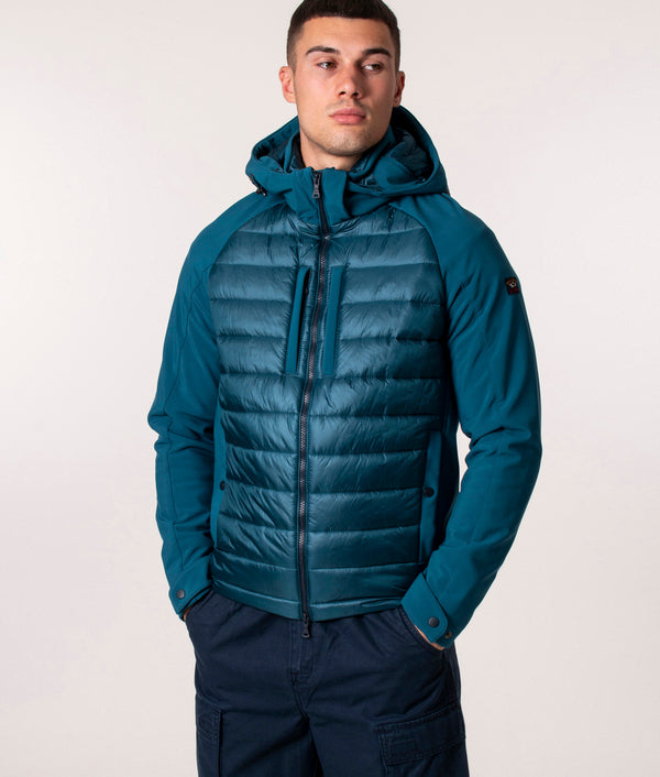 harlaut TWO-TONE JACKET - POLICE BLUE