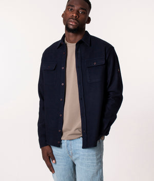 Woollen-Overshirt-Blue-Paul-&-Shark-EQVVS