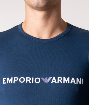 Slim-Fit-Loungewear-T-Shirt-Navy-Emporio-Armnai-EQVVS