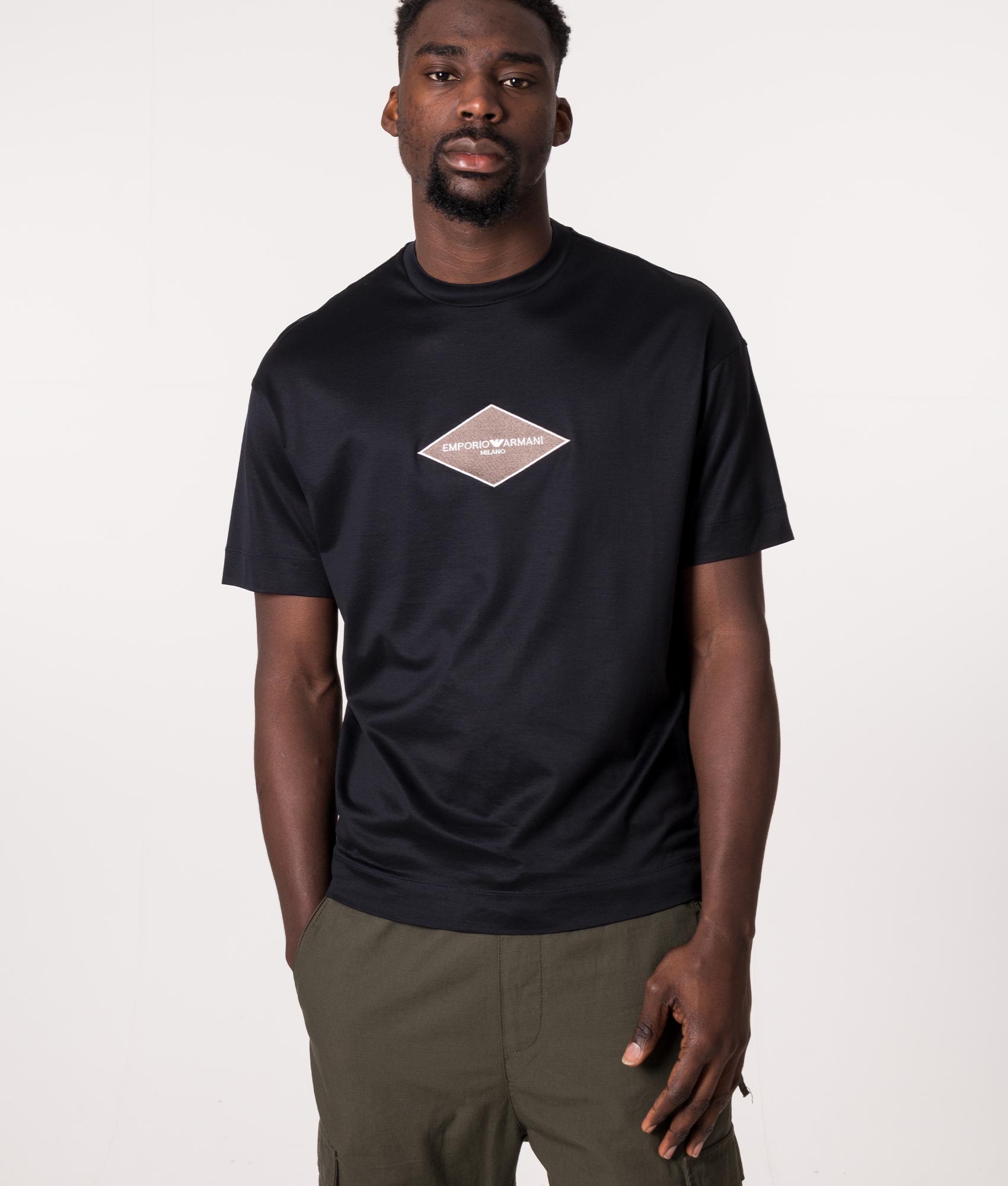 Logo-T-Shirt-Blu-Navy-Emporio-Armani-EQVVS