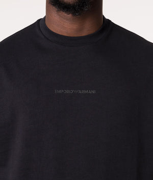 Relaxed-Fit-Bold-Rubberised-Logo-T-Shirt-Blu-Navy-Emporio-Armani-EQVVS