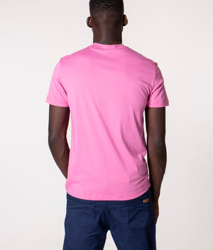 Tシャツ・カットソー EMPORIO ARMANI Pink cotton t-shirt Gradient Logo T-Shirt Antique Pink | Emporio Armani | EQVVS
