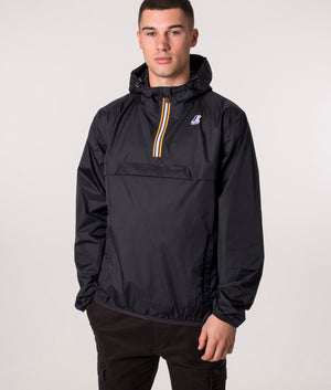Le Vrai 3.0 Leon Jacket in Black Pure by K Way at EQVVS Model Front