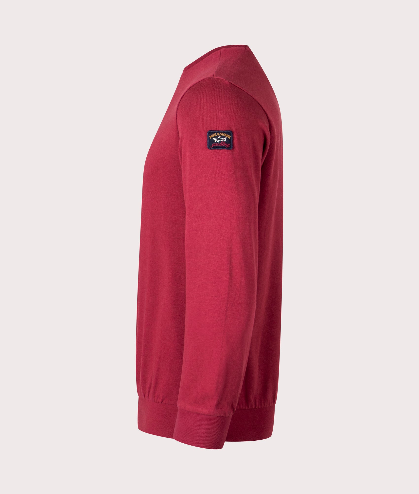 Organic-Cotton-Knitted-Jumper-Dark-Wine-Paul-&-Shark-EQVVS