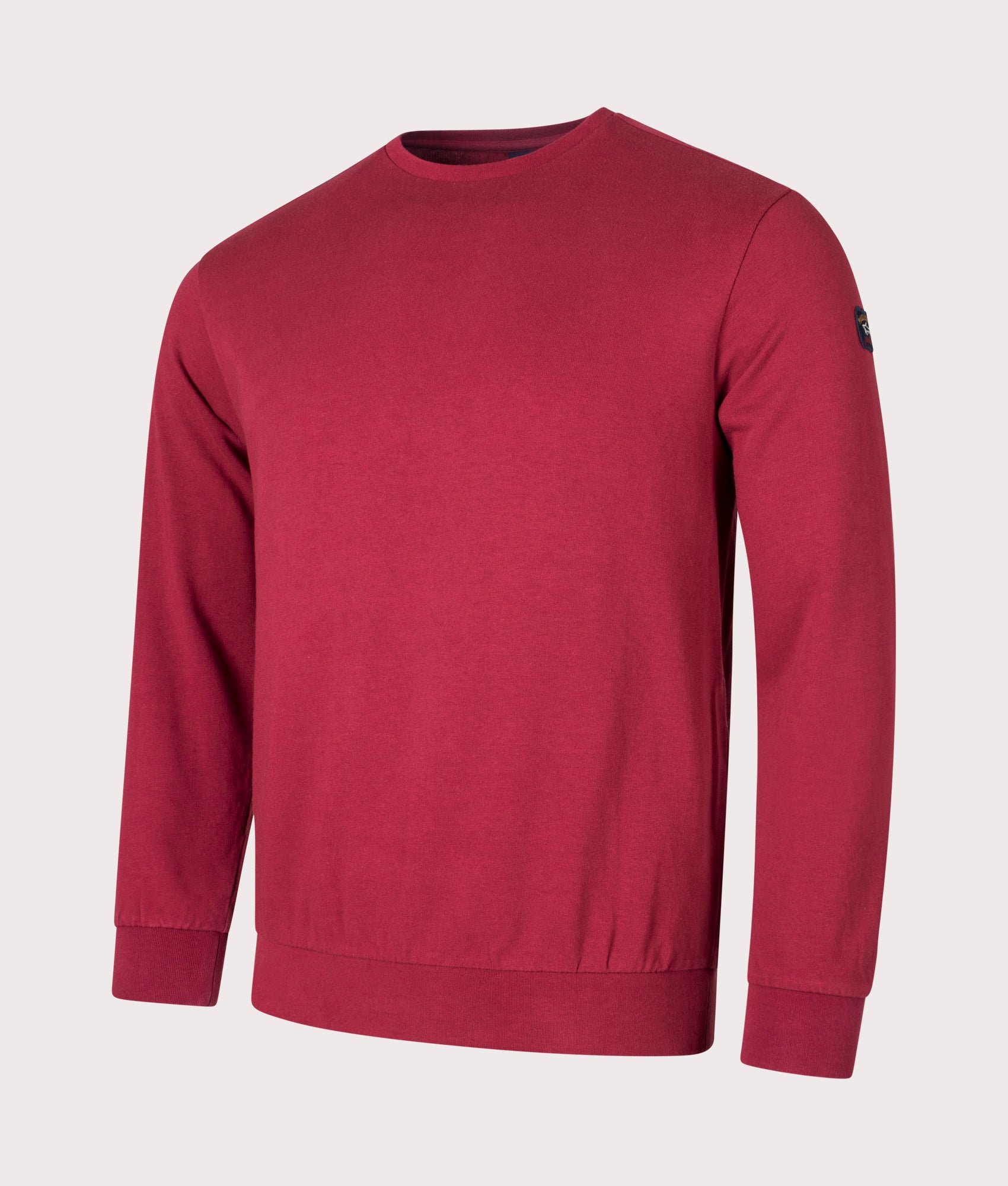 Organic-Cotton-Knitted-Jumper-Dark-Wine-Paul-&-Shark-EQVVS