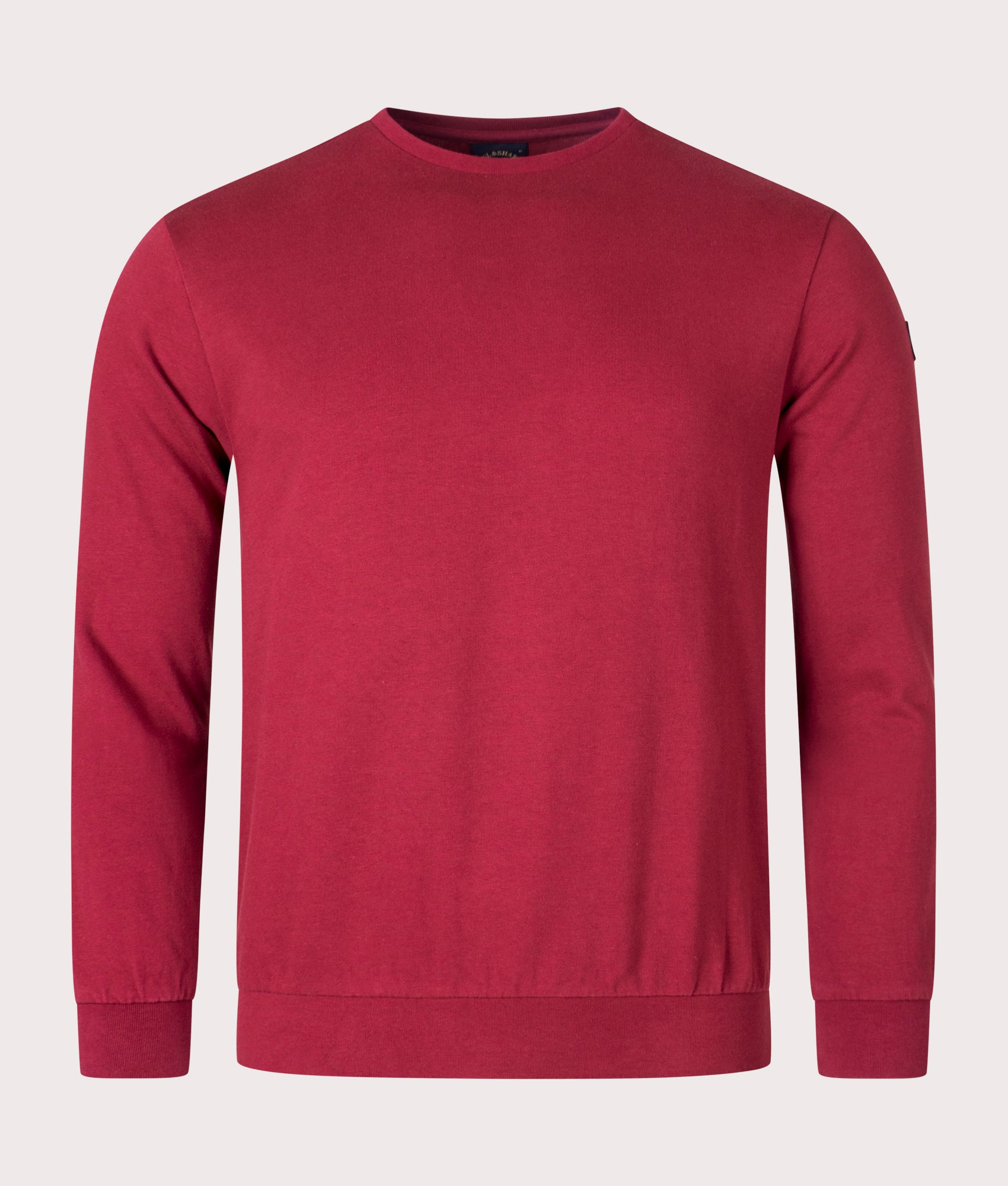 Organic-Cotton-Knitted-Jumper-Dark-Wine-Paul-&-Shark-EQVVS