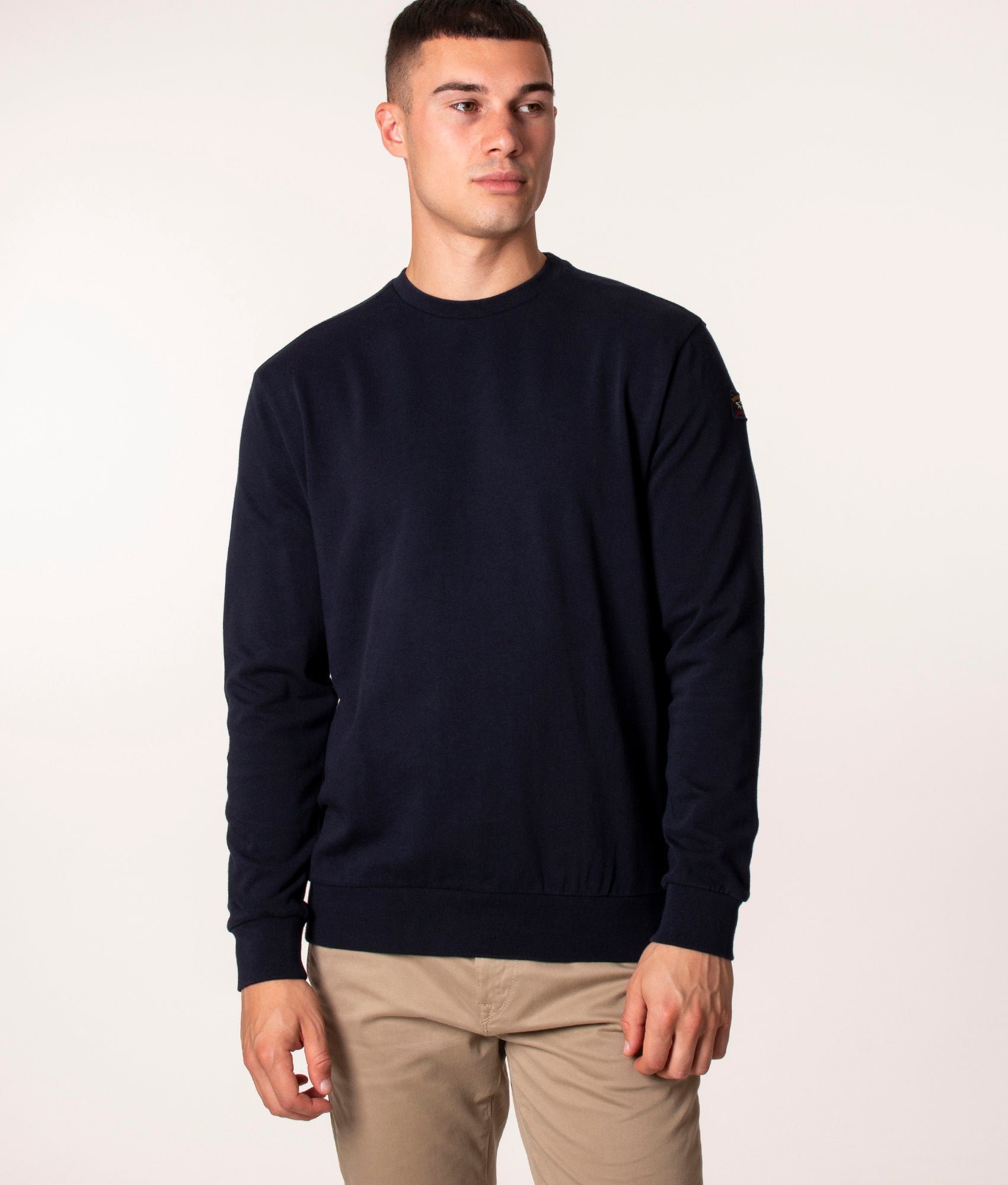 Organic-Cotton-Knitted-Jumper-Blue-Paul-&-Shark-EQVVS
