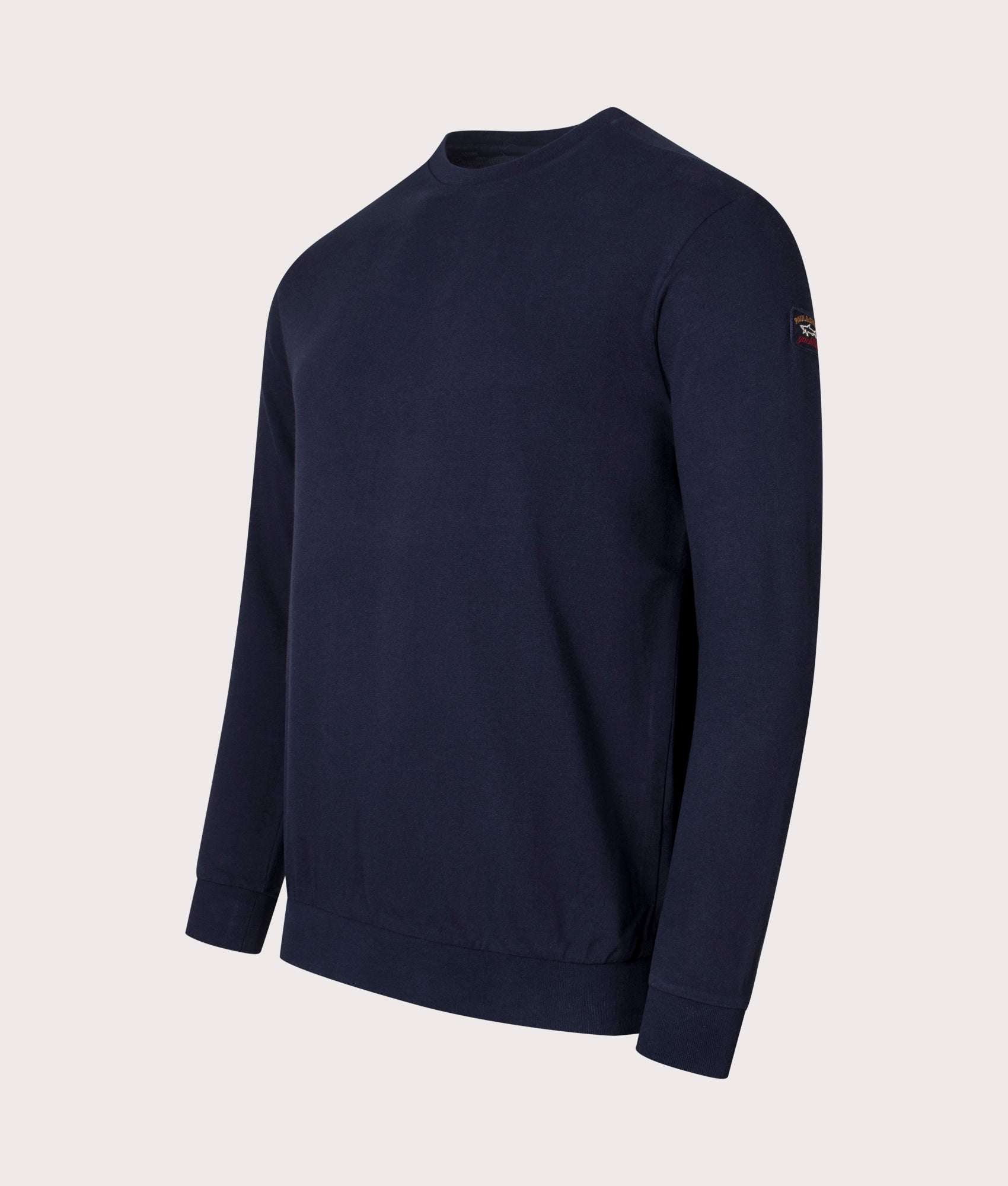 Organic-Cotton-Knitted-Jumper-Blue-Paul-&-Shark-EQVVS