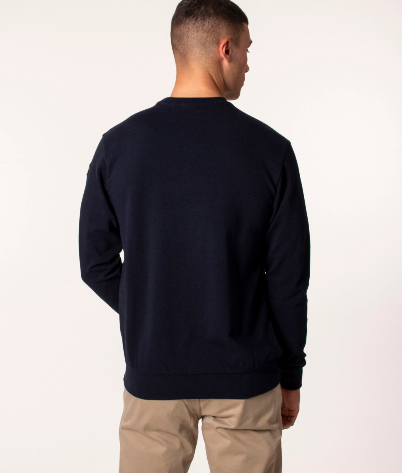 Organic-Cotton-Knitted-Jumper-Blue-Paul-&-Shark-EQVVS
