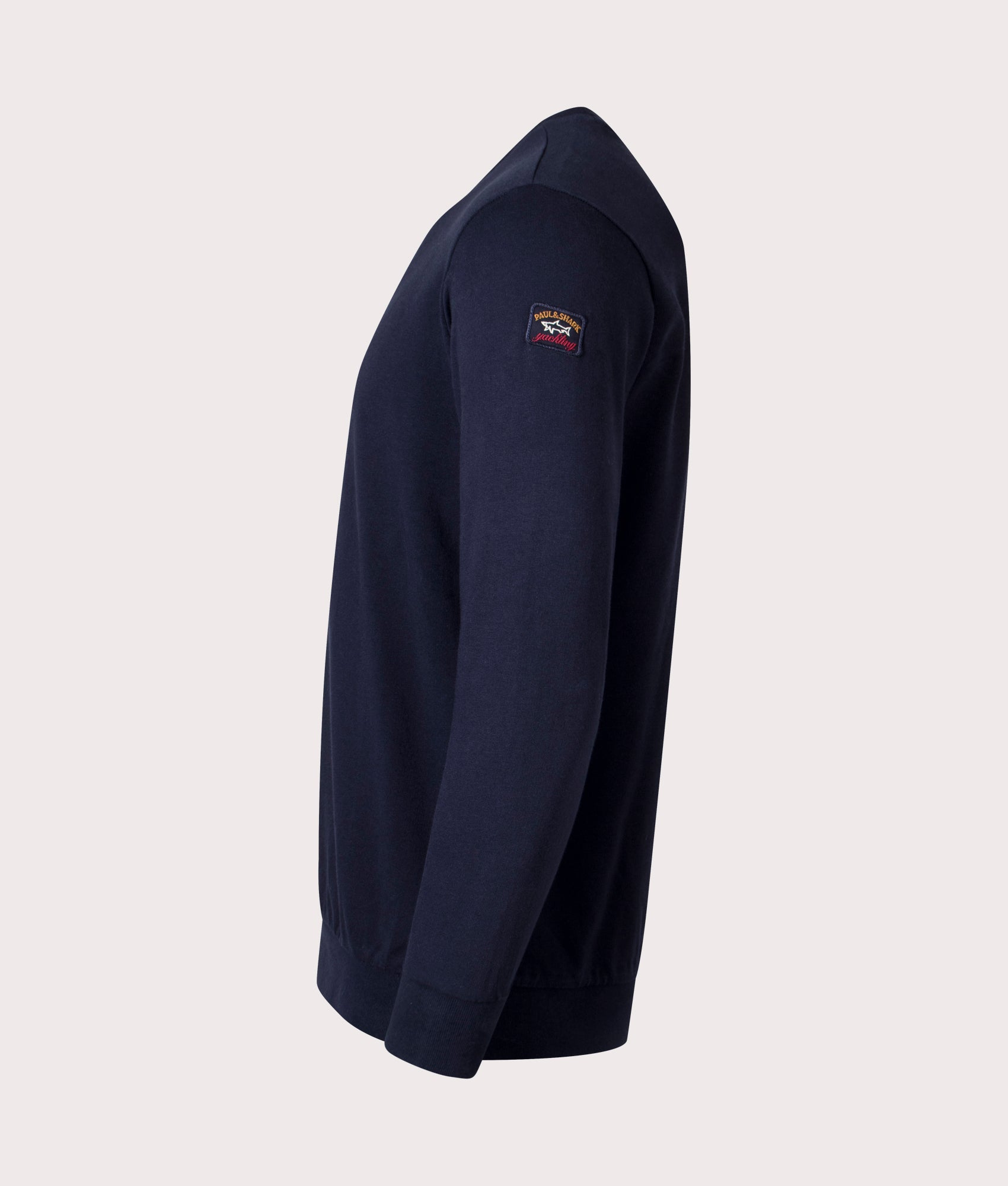 Organic-Cotton-Knitted-Jumper-Blue-Paul-&-Shark-EQVVS