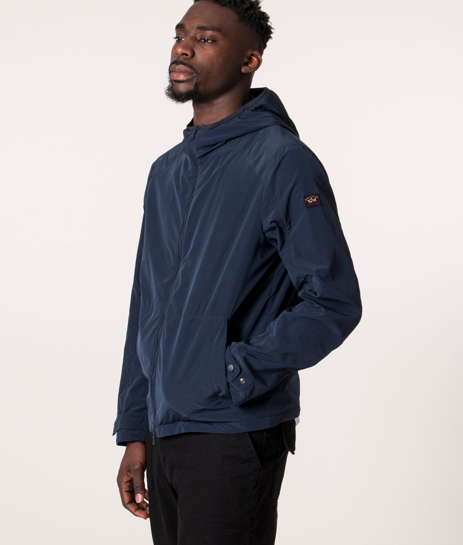High Density Windbreaker Jacket Blue | Paul & Shark | EQVVS