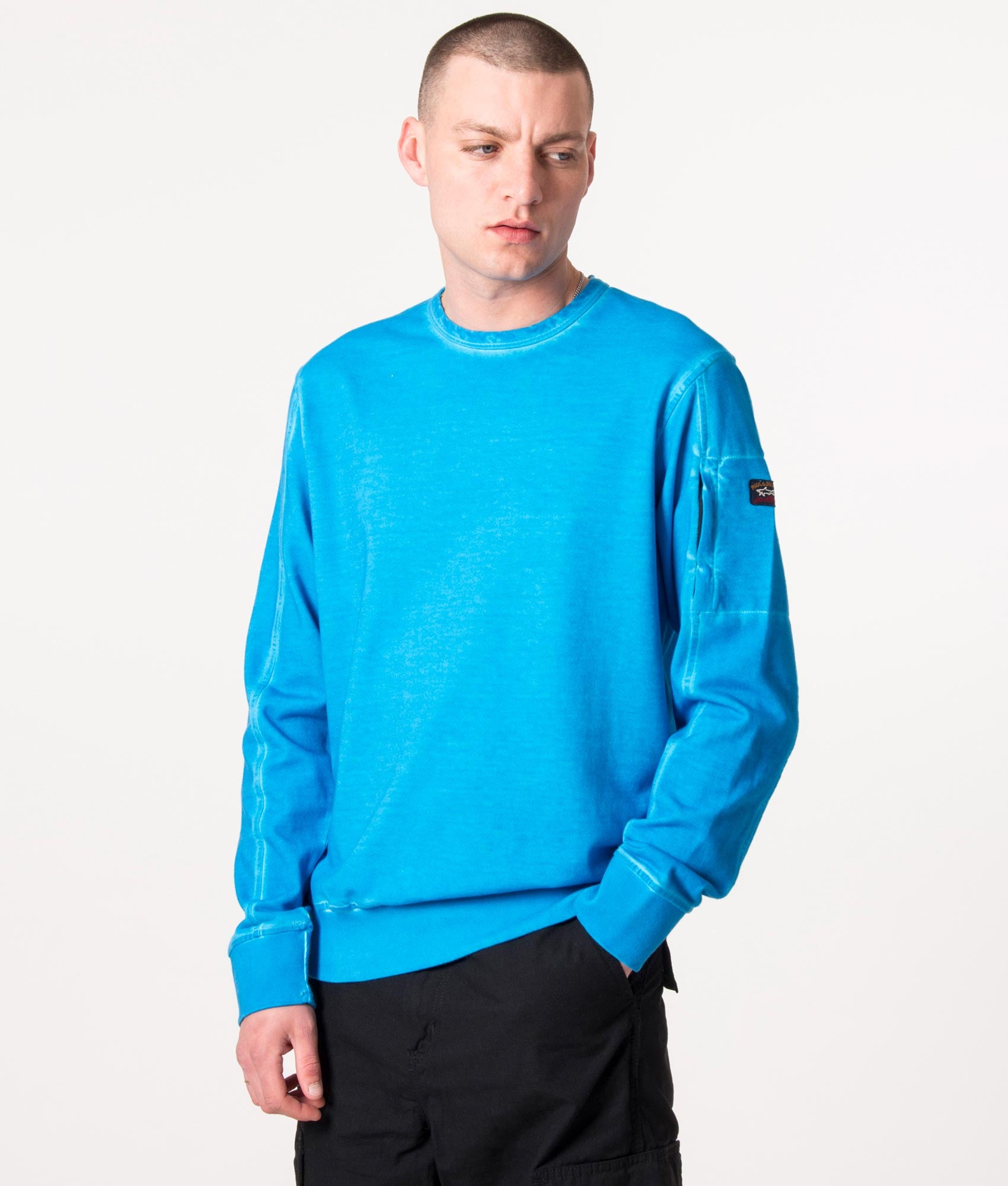Knitted-Sleeve-Pocket-Sweatshirt-Ocean-Paul-&-Shark-EQVVS