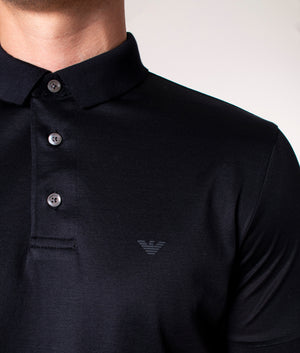 Slim-Fit-Tencel-Blend-Polo-Shirt-Blue-Navy-Emporio-Armani-EQVVS