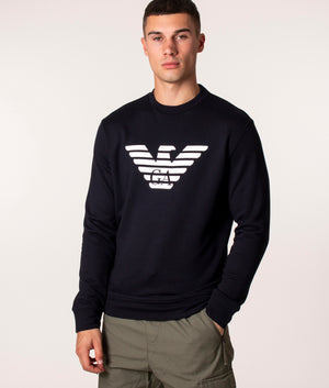 Logo-Print-Sweatshirt-Navy-Eagle-Emporio-Armani-EQVVS