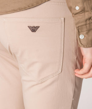 Slim Fit J06 Jeans Beige Chiaro Emporio Armani EQVVS