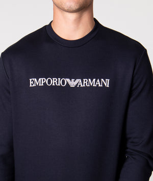 Logo-Print-Sweatshirt-Navy-Logo-Emporio-Armani-EQVVS