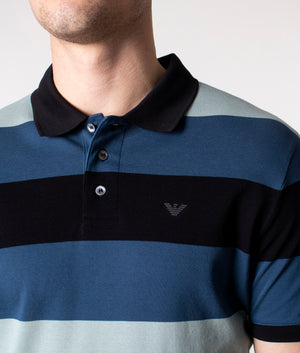 Multi Stripe Polo Shirt Emporio Armani EQVVS - Main Image