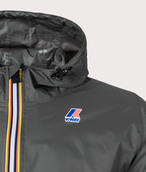 Quarter-Zip-Le-Vrai-3.0-Leon-Jacket-Green-Blackish-K-Way-EQVVS